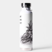 Froggy , Bearbeiten Sie Ihren Text Trinkflasche (Links)