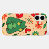 Froggy Bloom Springtime Vibes Case-Mate iPhone Hülle (Rückseite (Horizontal))