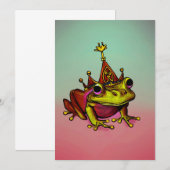 Froggy Dankeskarte (Vorne/Hinten)