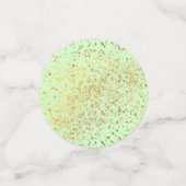 Froggy First Birthday Party Frog Konfetti (Klein Vorderseite)