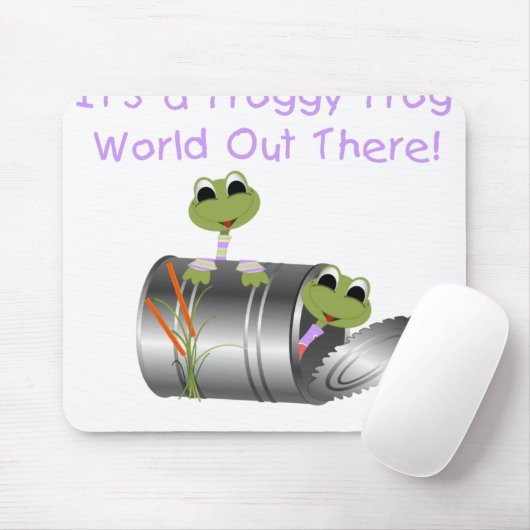 Froggy-Frosch-Welt Mousepad (Mit Mouse)