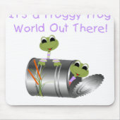 Froggy-Frosch-Welt Mousepad (Vorne)