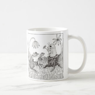 Froggy ging A-Courtin Kaffeetasse