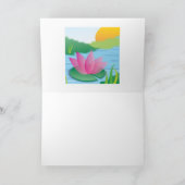 Froggy - Gruß-Karte Karte (Innenseite)