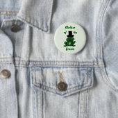 Froggy-Hochzeit - die Familien-Knopf des Button (Beispiel)