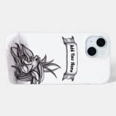 Froggy , Ihren Namen hinzufügen Case-Mate iPhone Hülle (Rückseite (Horizontal))