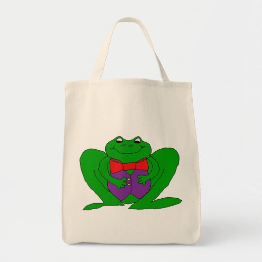 Froggy Large Tote Bag Tragetasche (Vorne)