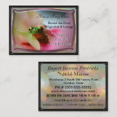 Froggy mag zum Party Visitenkarte (Vorne/Hinten)