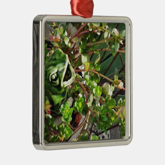 Froggy Ornament Aus Metall (Rechts)