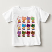 FROGGY PATTERN BABY T-SHIRT (Vorderseite)