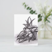 Froggy Postkarte (Stehend Vorderseite)