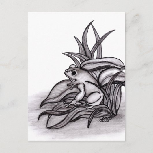 Froggy Postkarte (Vorderseite)