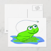 Froggy Postkarte (Vorne/Hinten)