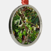 Froggy Silbernes Ornament (Rechts)