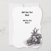 Froggy , Text hinzufügen Einladung (Rückseite)