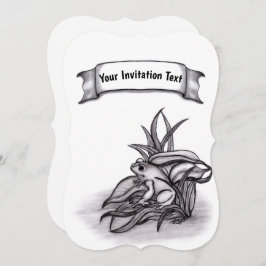 Froggy , Text hinzufügen Einladung