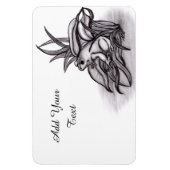 Froggy , Text hinzufügen Magnet (Vertikal)