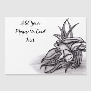 Froggy , Text hinzufügen Magnetkarte