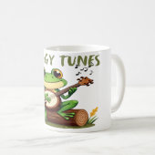 Froggy Tunes Kaffeetasse (VorderseiteRechts)