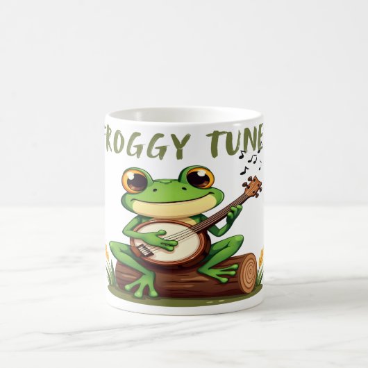 Froggy Tunes Kaffeetasse (Mittel)