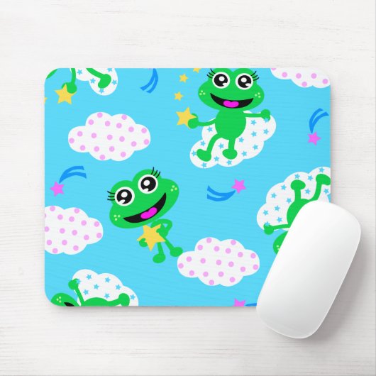 Froggystern ganz vorbei mousepad (Mit Mouse)