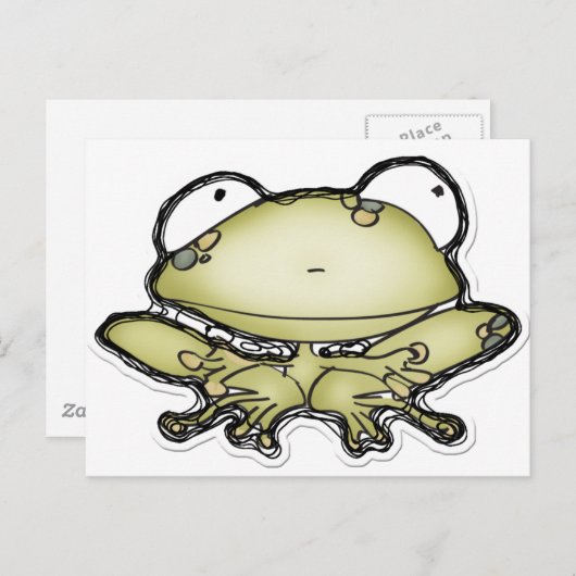 Frogiliös! Postkarte (Vorne/Hinten)