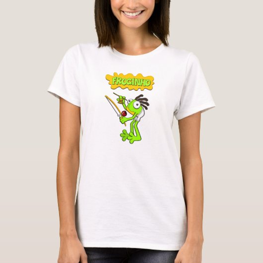 Froginho der Capoeira Frosch die T-Shirts/die T-Shirt (Vorderseite)