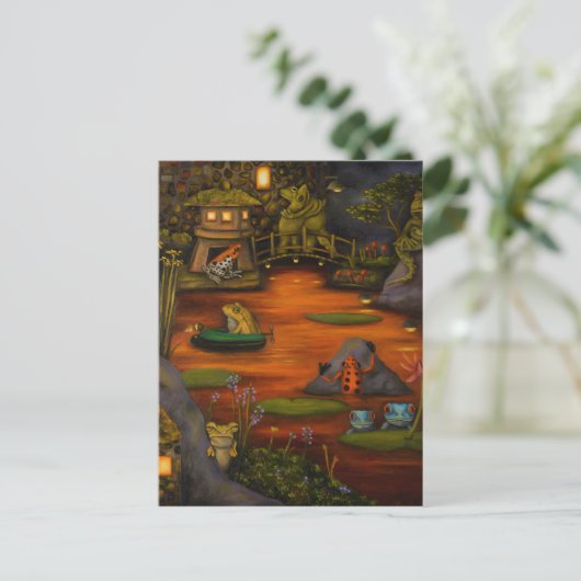 Frogland 2 postkarte (Stehend Vorderseite)