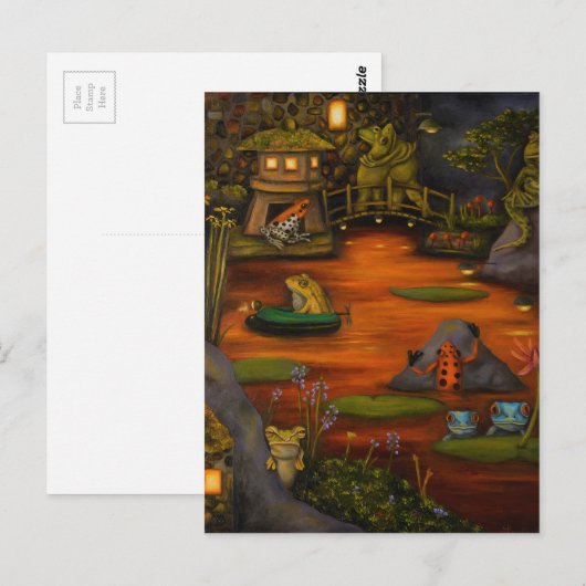 Frogland 2 postkarte (Vorne/Hinten)