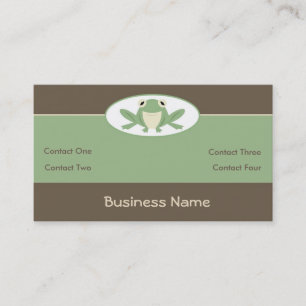 Froglet Business Cards Visitenkarte