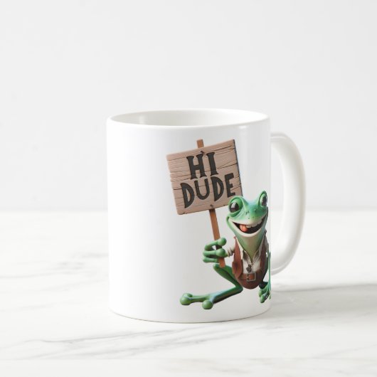 Froglet Kaffeetasse (VorderseiteRechts)
