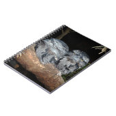 Frogmouth Owls, Notizblock (Linke Seite)