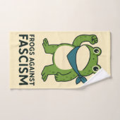 Frogs Against Fascism Portland Frog Protest Handtuch (Handtuch)