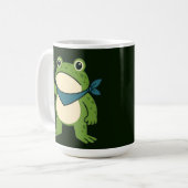 Frogs Against Fascism Portland Frog Protest Kaffeetasse (Vorderseite Links)
