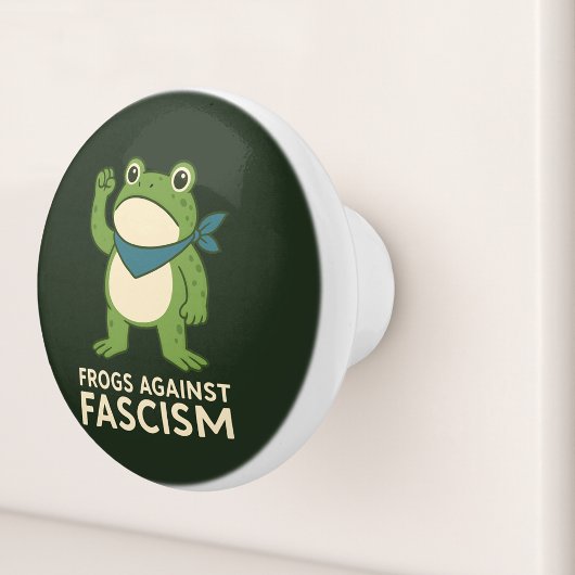 Frogs Against Fascism Portland Frog Protest Keramikknauf