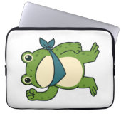 Frogs Against Fascism Portland Frog Protest Laptopschutzhülle (Vorderseite)