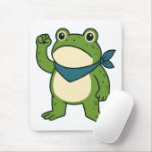 Frogs Against Fascism Portland Frog Protest Mousepad (Mit Mouse)