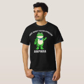 Frogs Against Fascist Oppression AMPHIFA Funny Pro T-Shirt (Vorne ganz)