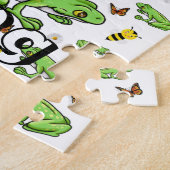 Frogs Butterfly Bumblebee Jigsaw Puzzle (Seite)