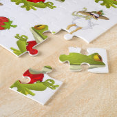 Frogs Chickens Strawberry Jigsaw Puzzle (Seite)