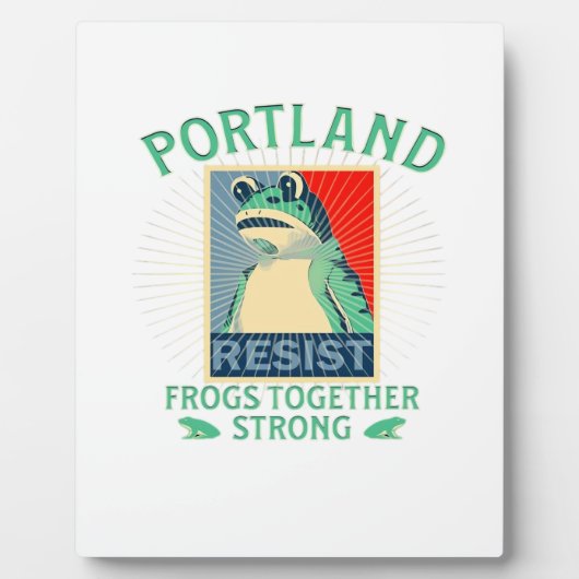 Frogs Classic Fotoplatte (Vorderseite)