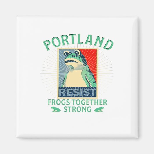 Frogs Classic Magnet (Vorne)