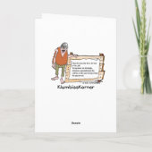 FROGS & DRAGONFLY-Karte Dankeskarte (Rückseite)