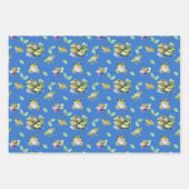 Frogs geschenkpapier set (Vorderseite 3)