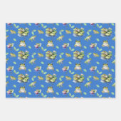 Frogs geschenkpapier set (Vorderseite 2)