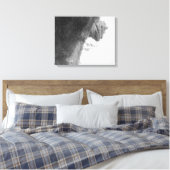 Frog's Head Rock on Deadwood Road Fotograf Leinwanddruck (Insitu (Schlafzimmer))