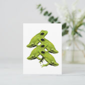 FROGS IN VIER POSTKARTE (Stehend Vorderseite)