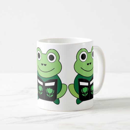 Frogs Mug Kaffeetasse (VorderseiteRechts)