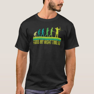 Frogs my night time Gig Frog fängt T-Shirt