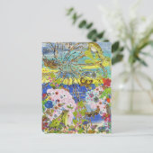 Frogs Paradise Postcard Postkarte (Stehend Vorderseite)